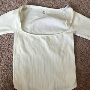 Out From under bodysuit in cream